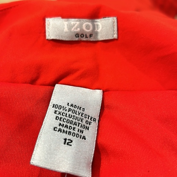 NWT IZOD Golf Skirt/Skort - Picture 7 of 7